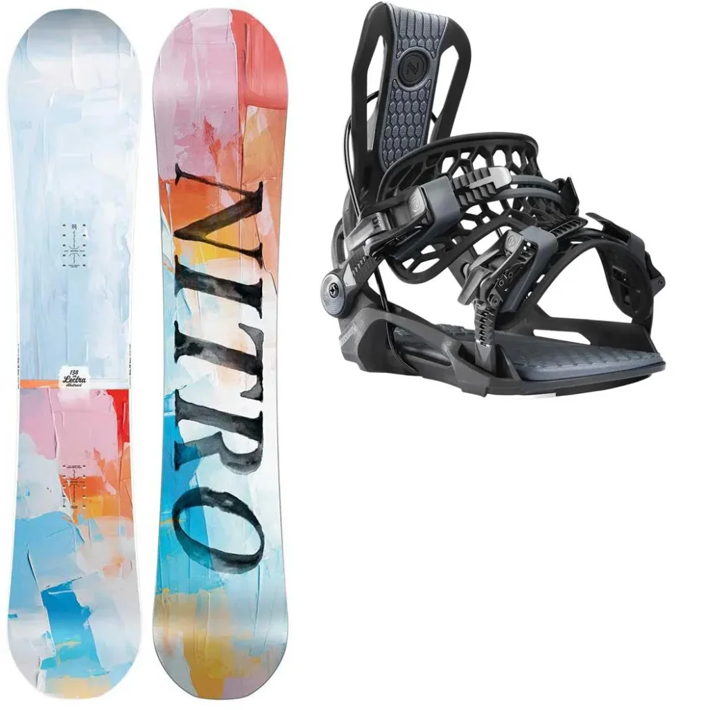 Nitro Lectra Abstract + Fix NIDECKER Flow Fenix /noir