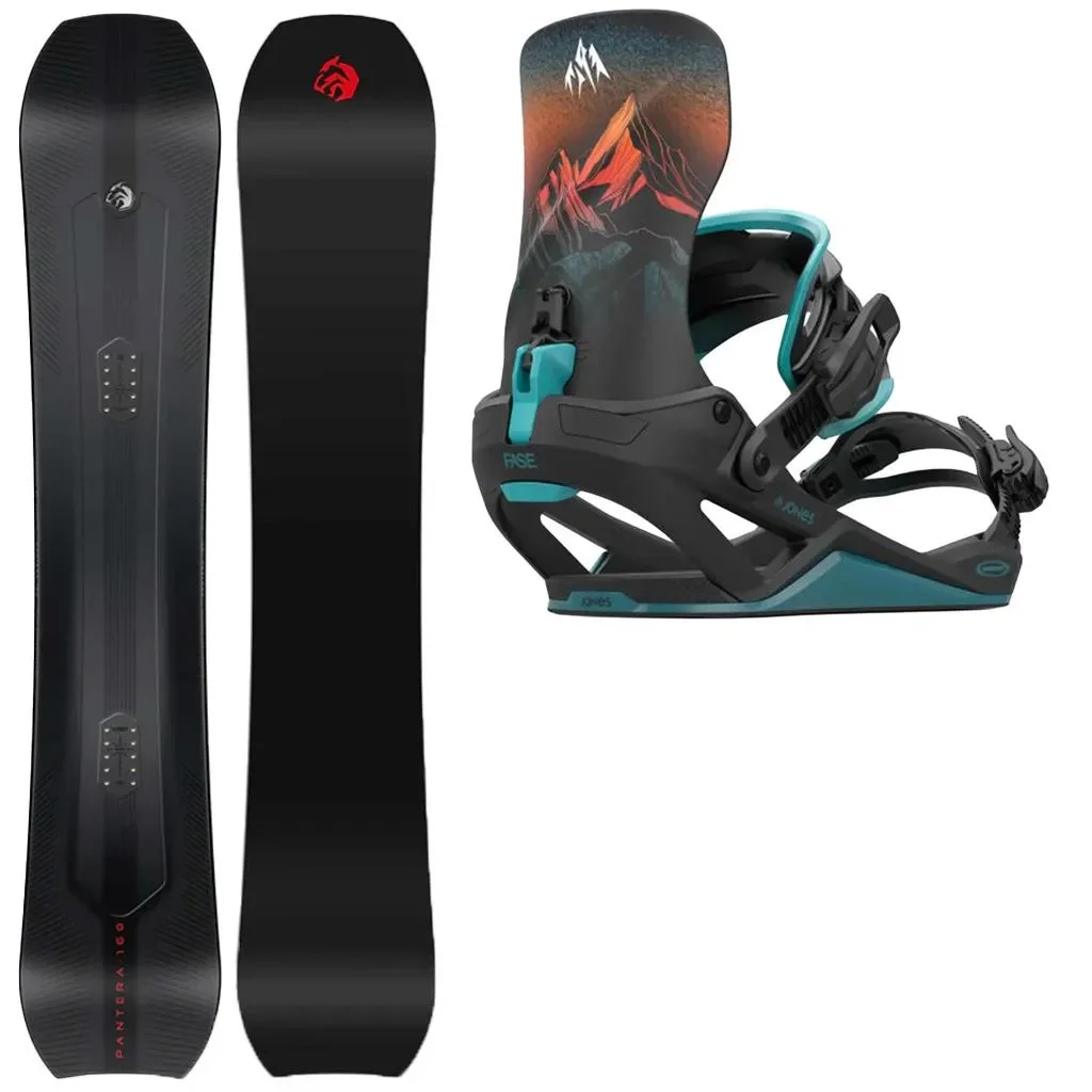 NITRO Pantera Wide + Fix JONES Mercury Fase Blue Art