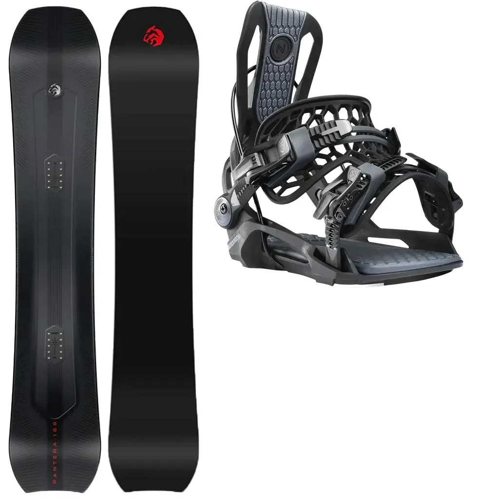 NITRO Pantera Wide + Fix NIDECKER Flow Fenix /noir