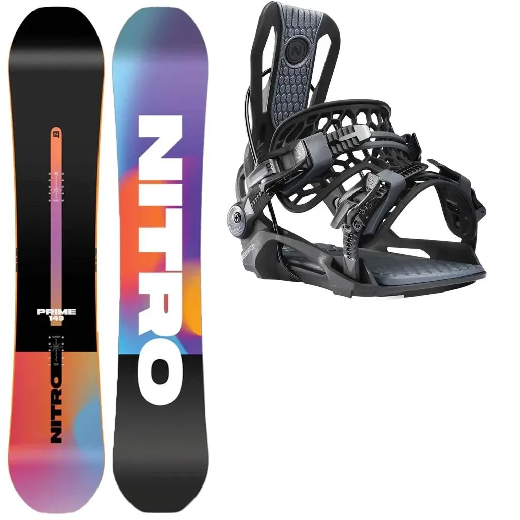 NITRO Prime Chroma Cam-Out Wide + Fix NIDECKER Flow Fenix /noir