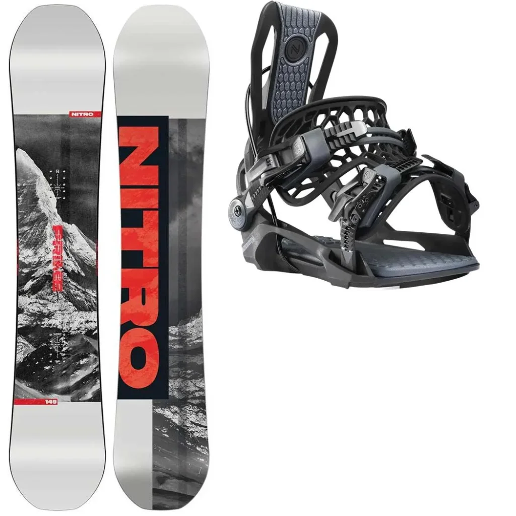 Nitro Prime Raw Wide + Fix NIDECKER Flow Fenix /noir