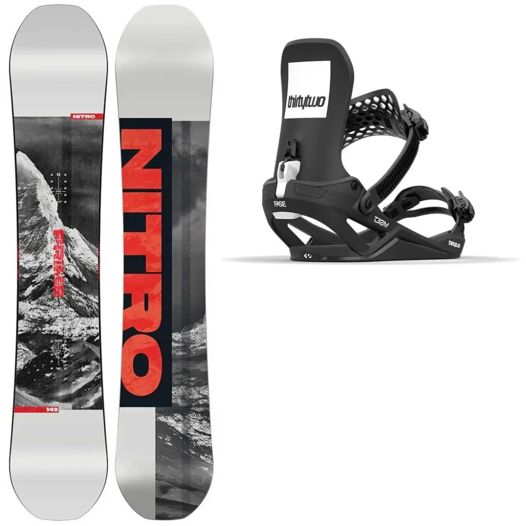 Nitro Prime Raw Wide + Fix THIRTYTWO T32M Fase /noir