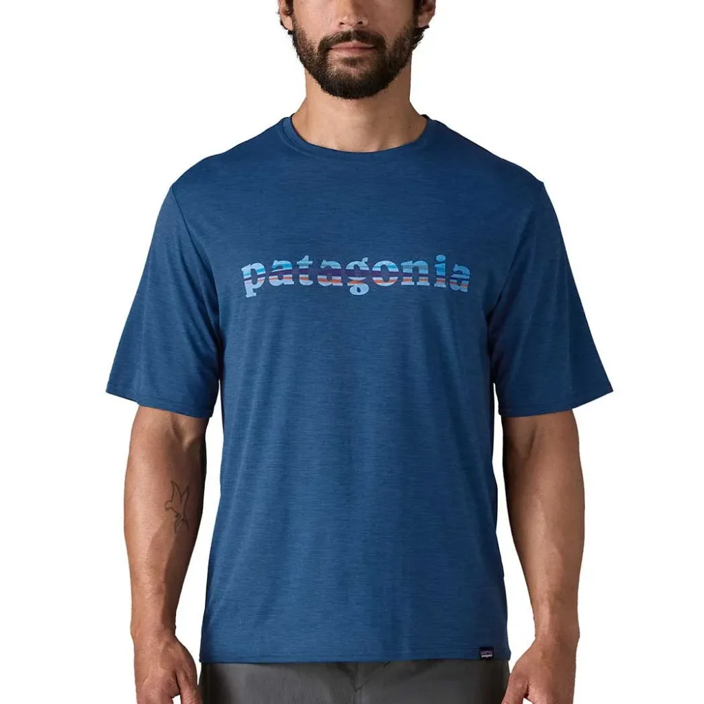 PATAGONIA Cap Cool Daily Graphic Shirt /clement blue x-dye