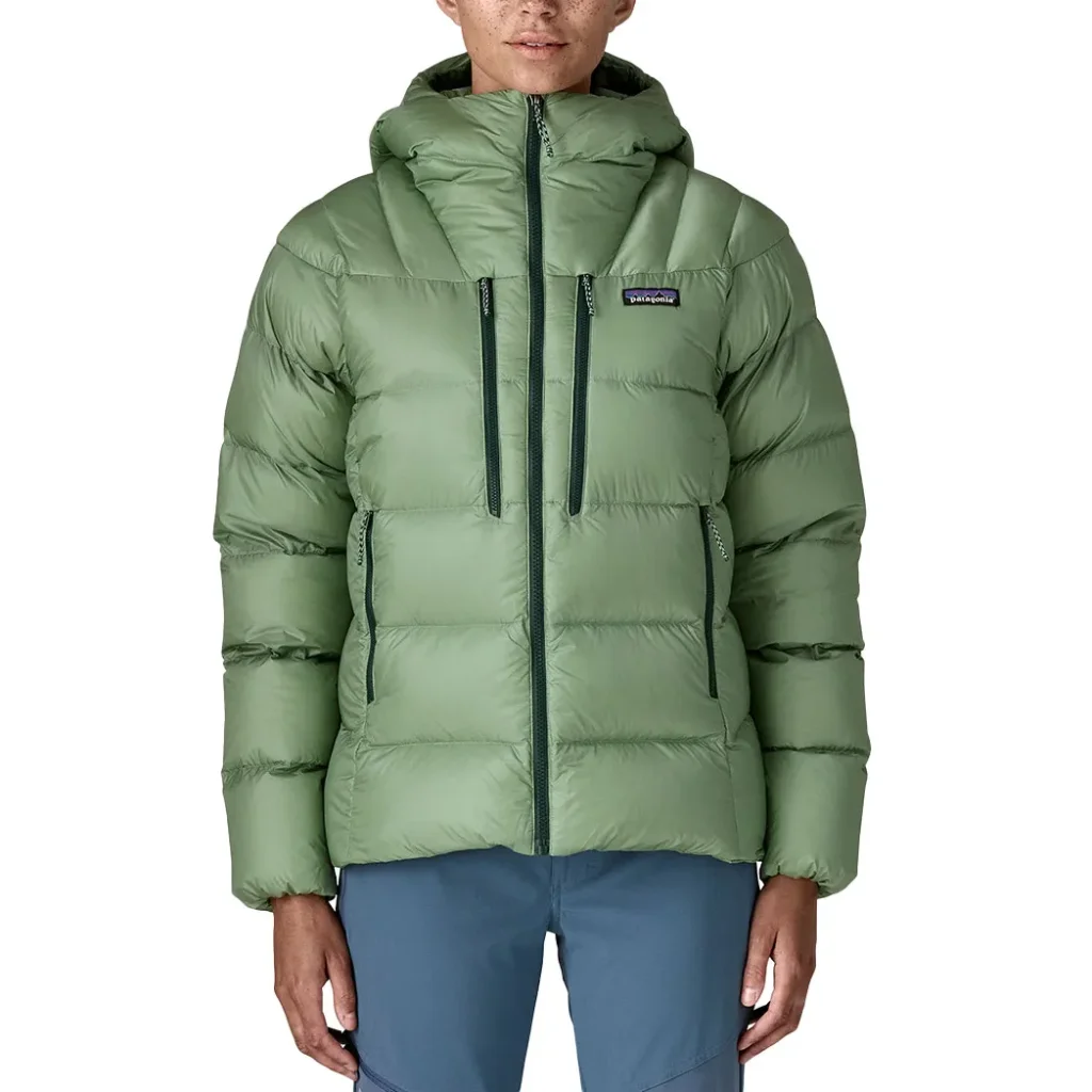 PATAGONIA Fitz Roy Down Hoody W /ellwood vert