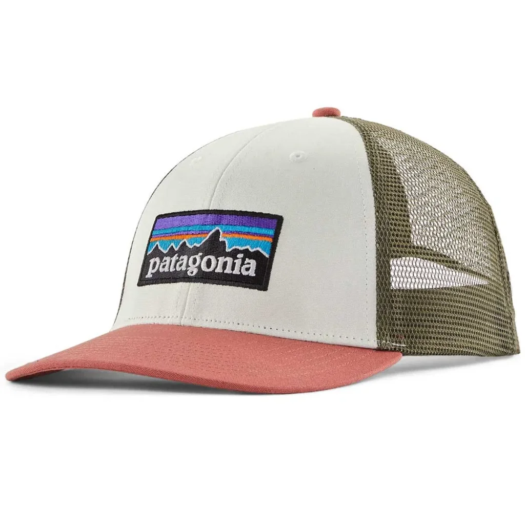 PATAGONIA P-6 Logo LoPro Trucker Hat /birch white