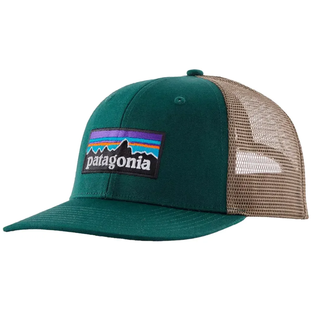 PATAGONIA P-6 Logo LoPro Trucker Hat /cascade green