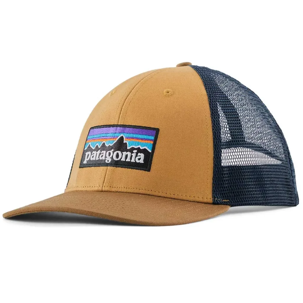 PATAGONIA P-6 Logo LoPro Trucker Hat /talon gold
