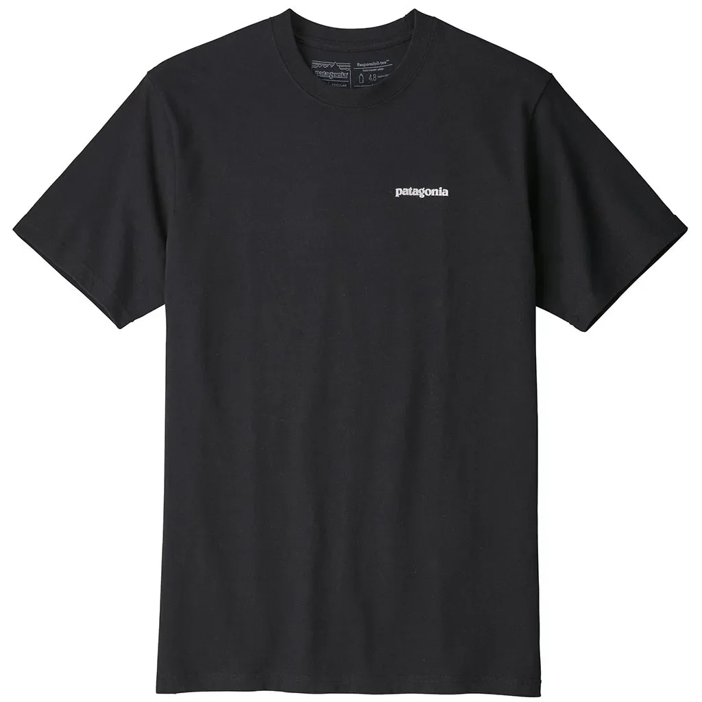 PATAGONIA P-6 Logo Responsibili-Tee /black