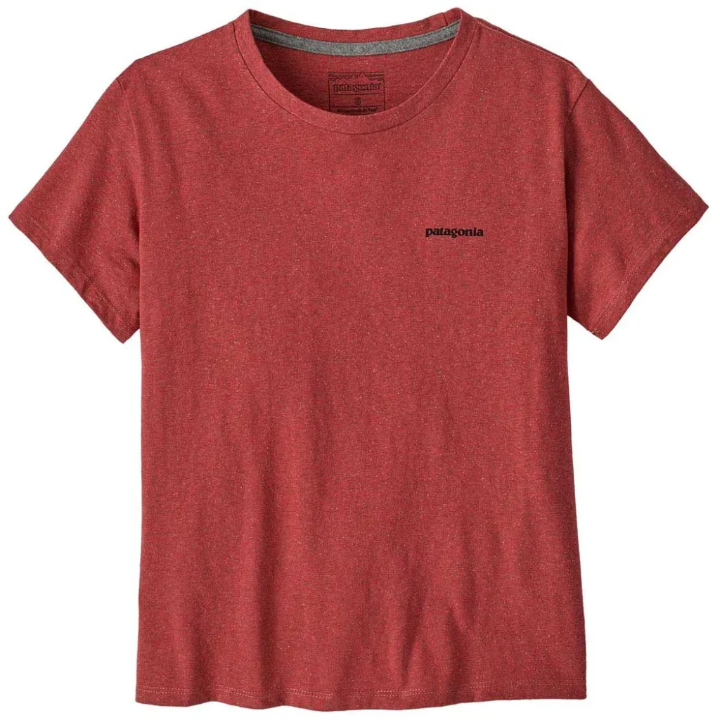 PATAGONIA P-6 Logo Responsibili-Tee W /potters rouge