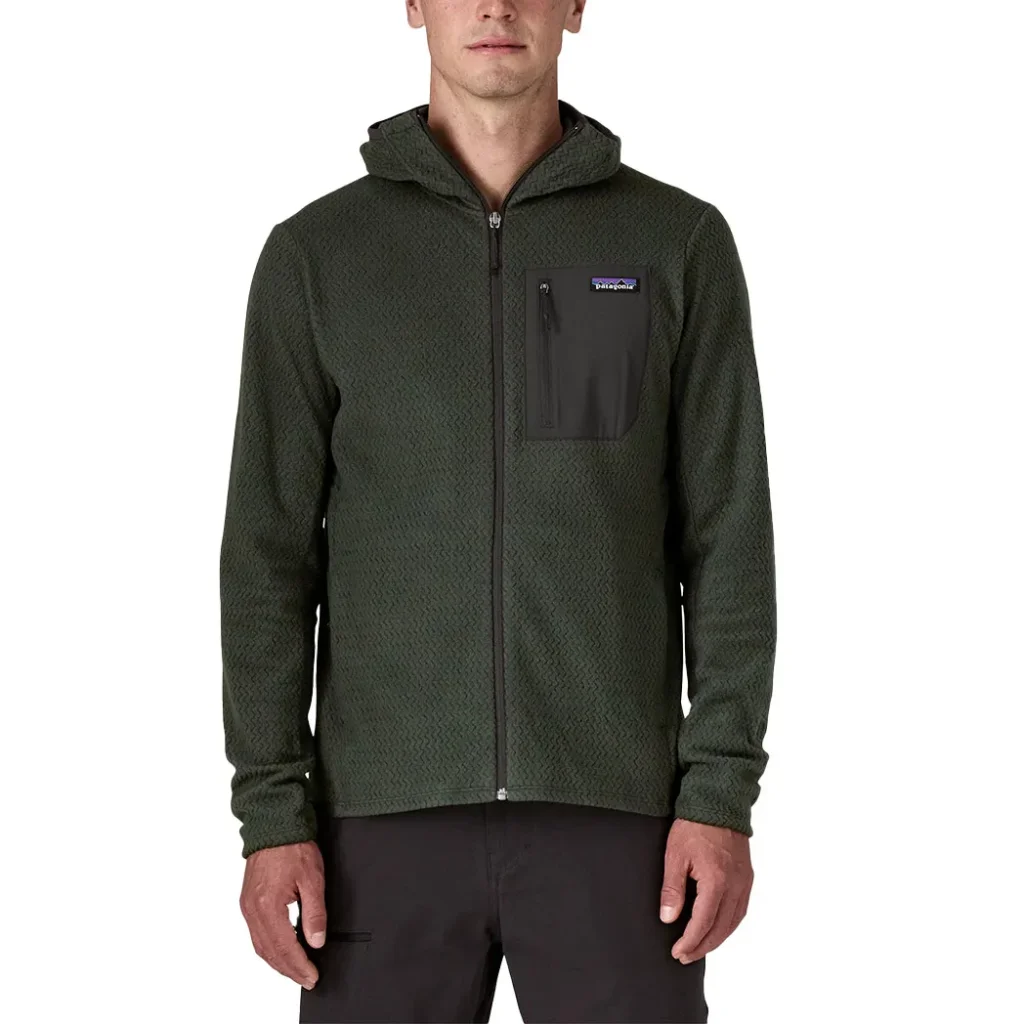 PATAGONIA R1 Air Full-Zip Hoody /old growth green
