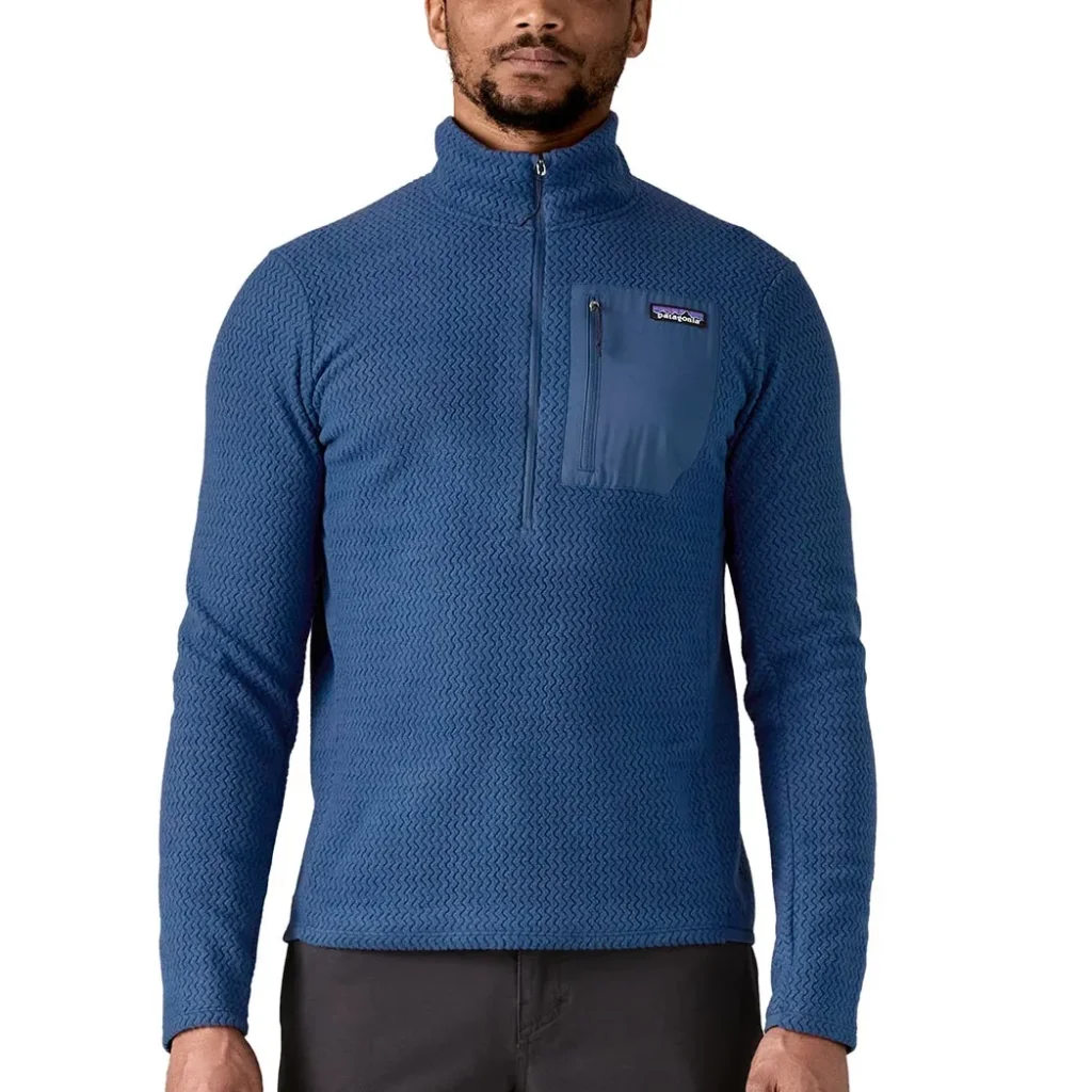 PATAGONIA R1 Air Zip Neck /clement blue