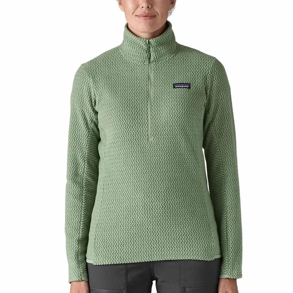 PATAGONIA R1 Air Zip Neck W /ellwood green