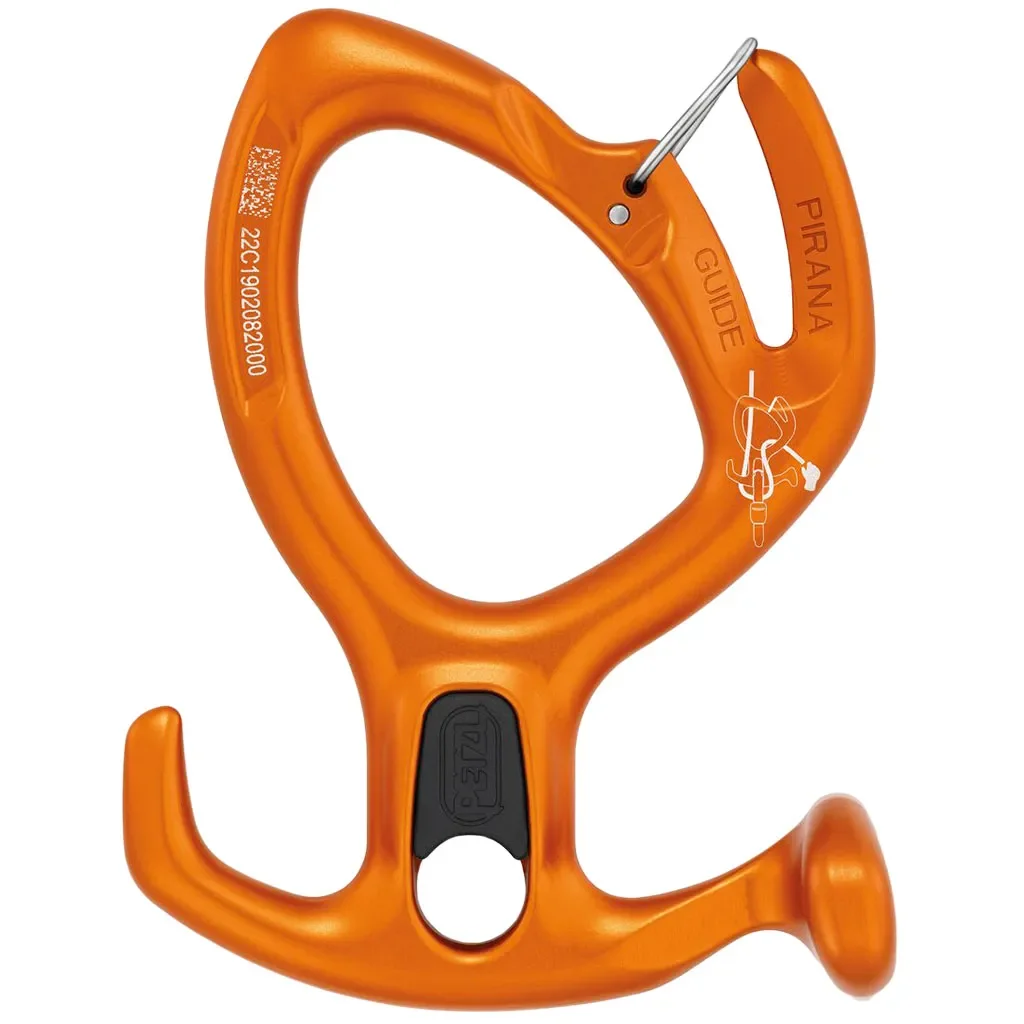 PETZL Descendeur Pirana Guide /orange