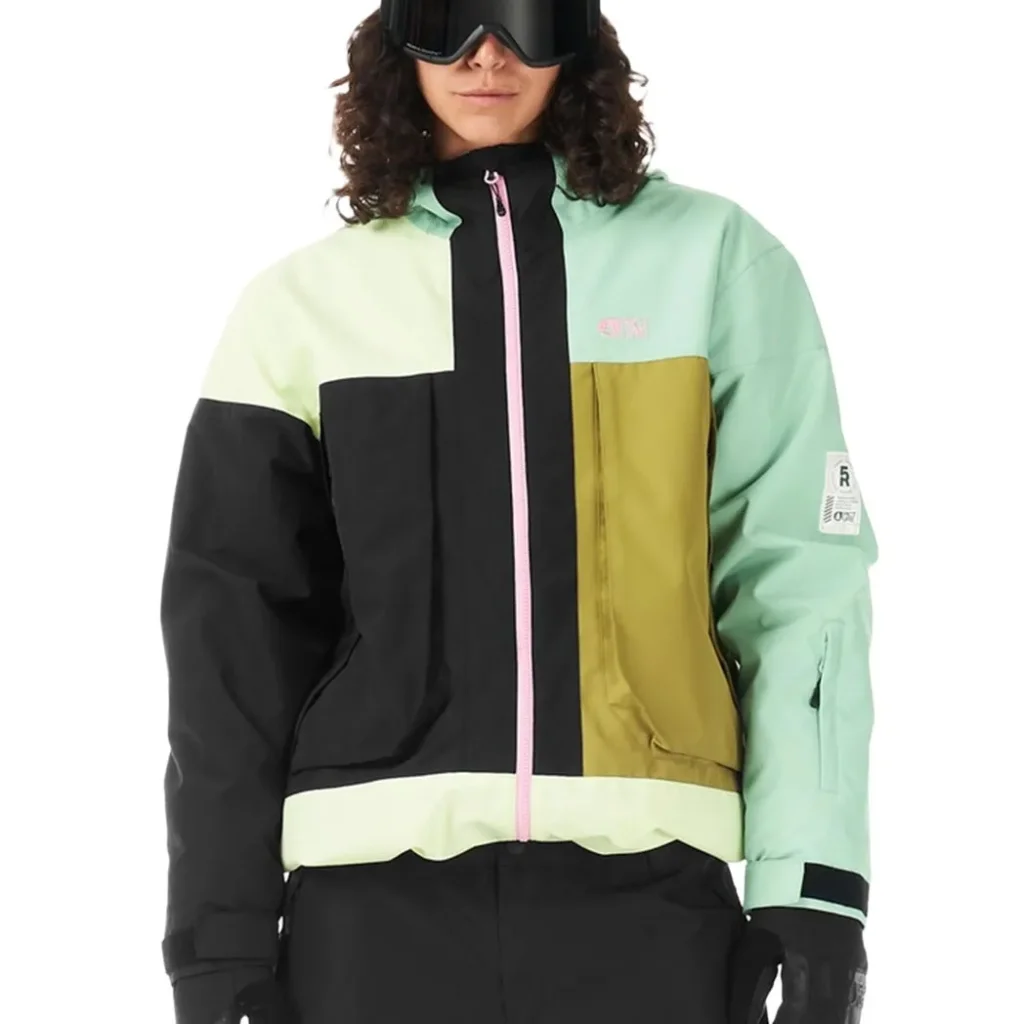 PICTURE ORGANIC Citric Patchwork Jacket W /patchwork