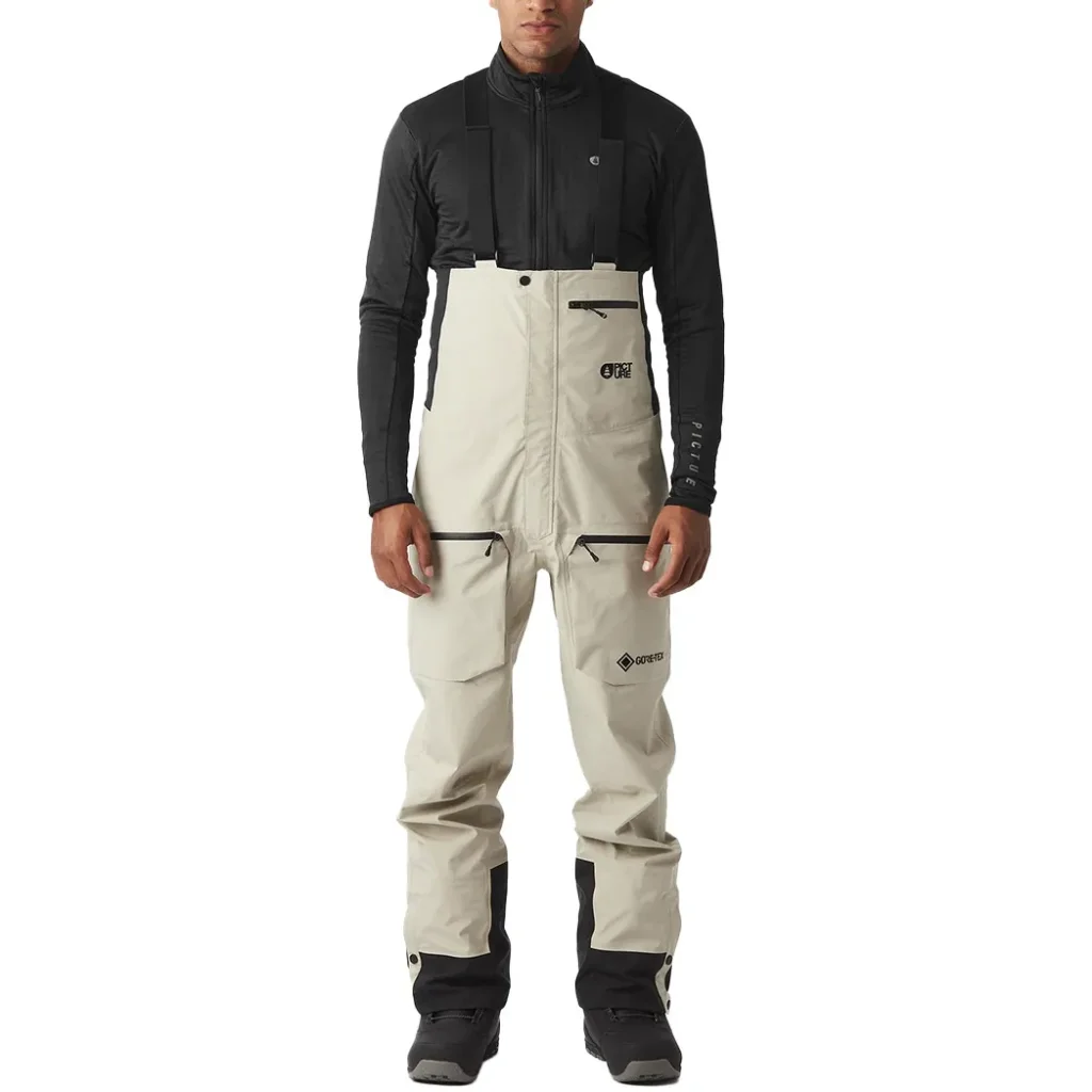 PICTURE ORGANIC Huron Gore Tex Bib Pants /pure cashmere