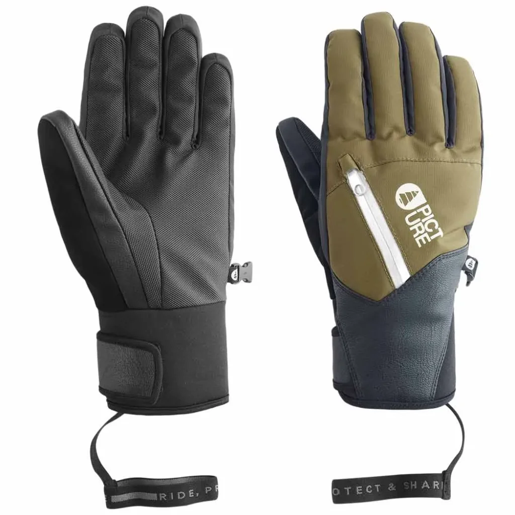 PICTURE ORGANIC Kakisa Gloves W /tobacco