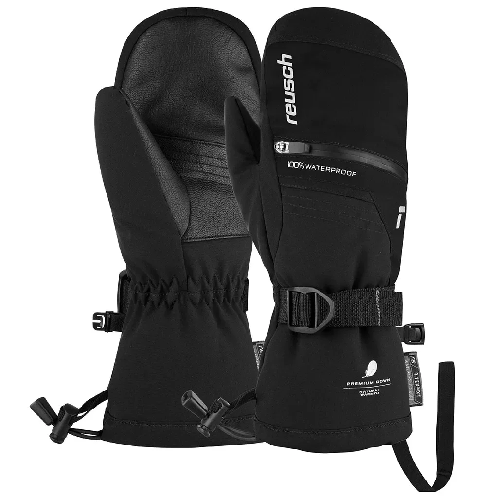 REUSCH Lando R-Tex Xt Mitten Jr /black silver