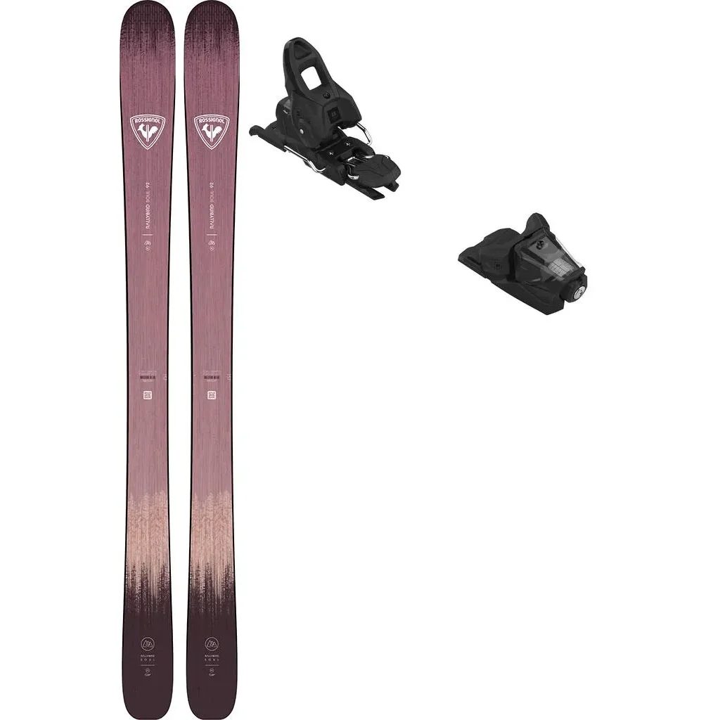 ROSSIGNOL Rallybird Soul 92 W + Fix ARMADA Stage 10 Gw /noir