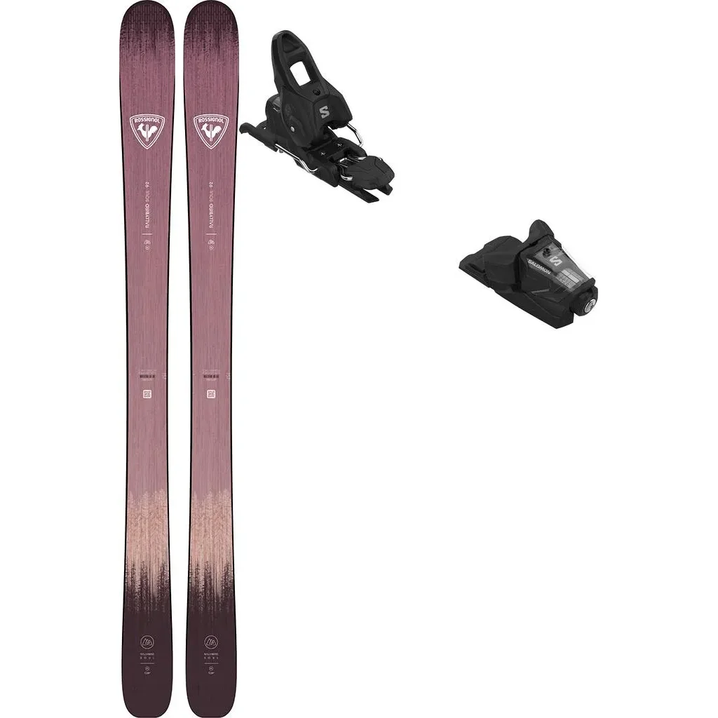 ROSSIGNOL Rallybird Soul 92 W + Fix SALOMON Stage 10 Gw /noir