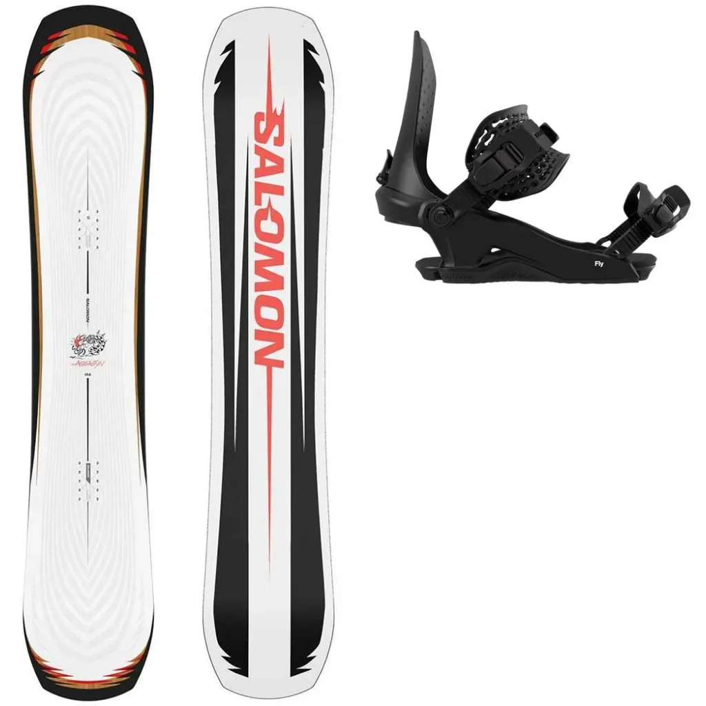 SALOMON Assassin + Fix BATALEON Fly Hw /noir