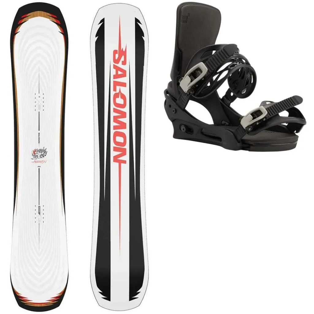 SALOMON Assassin + Fix BURTON Cartel /noir