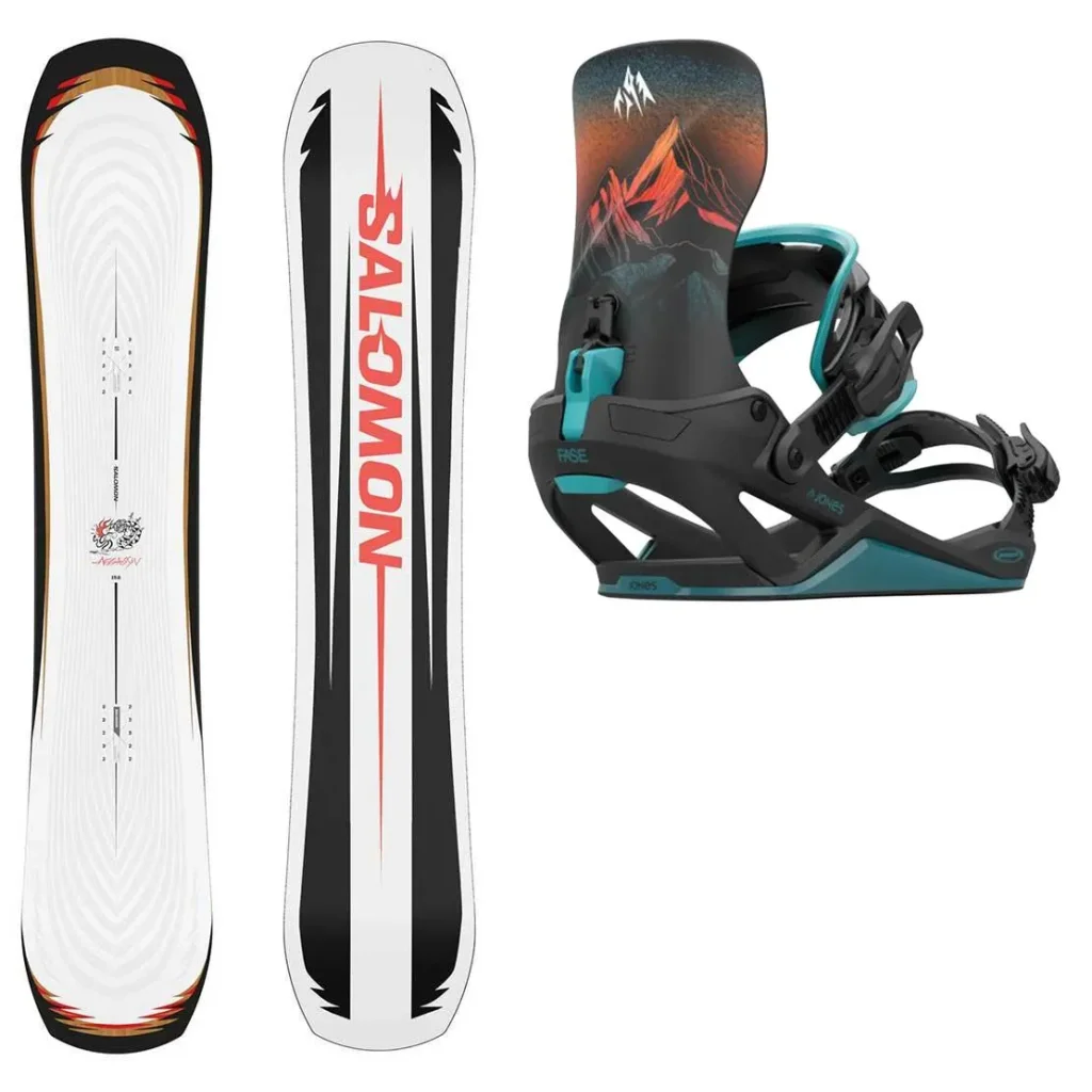 SALOMON Assassin + Fix JONES Mercury Fase Blue Art