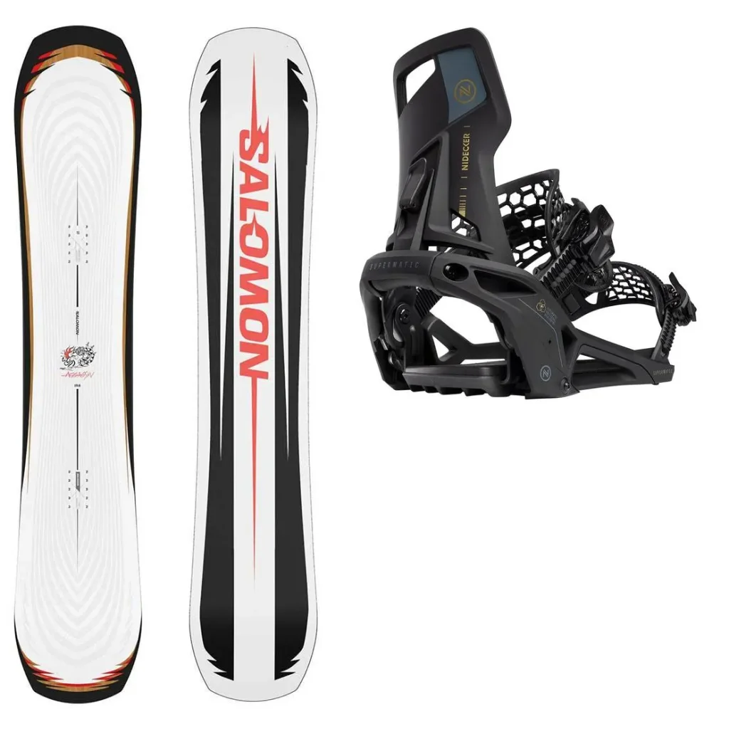 SALOMON Assassin + Fix NIDECKER OG Supermatic /black