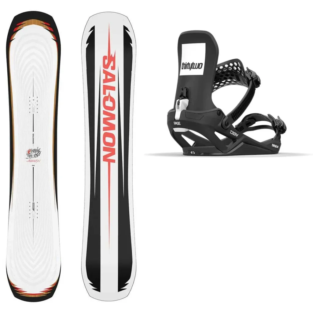 SALOMON Assassin + Fix THIRTYTWO T32M Fase /noir