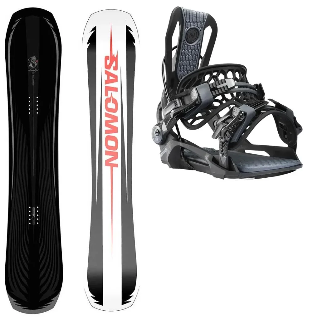 SALOMON Assassin Pro + Fix NIDECKER Flow Fenix /noir