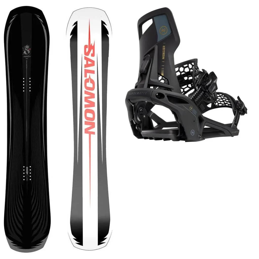 SALOMON Assassin Pro + Fix NIDECKER OG Supermatic /noir