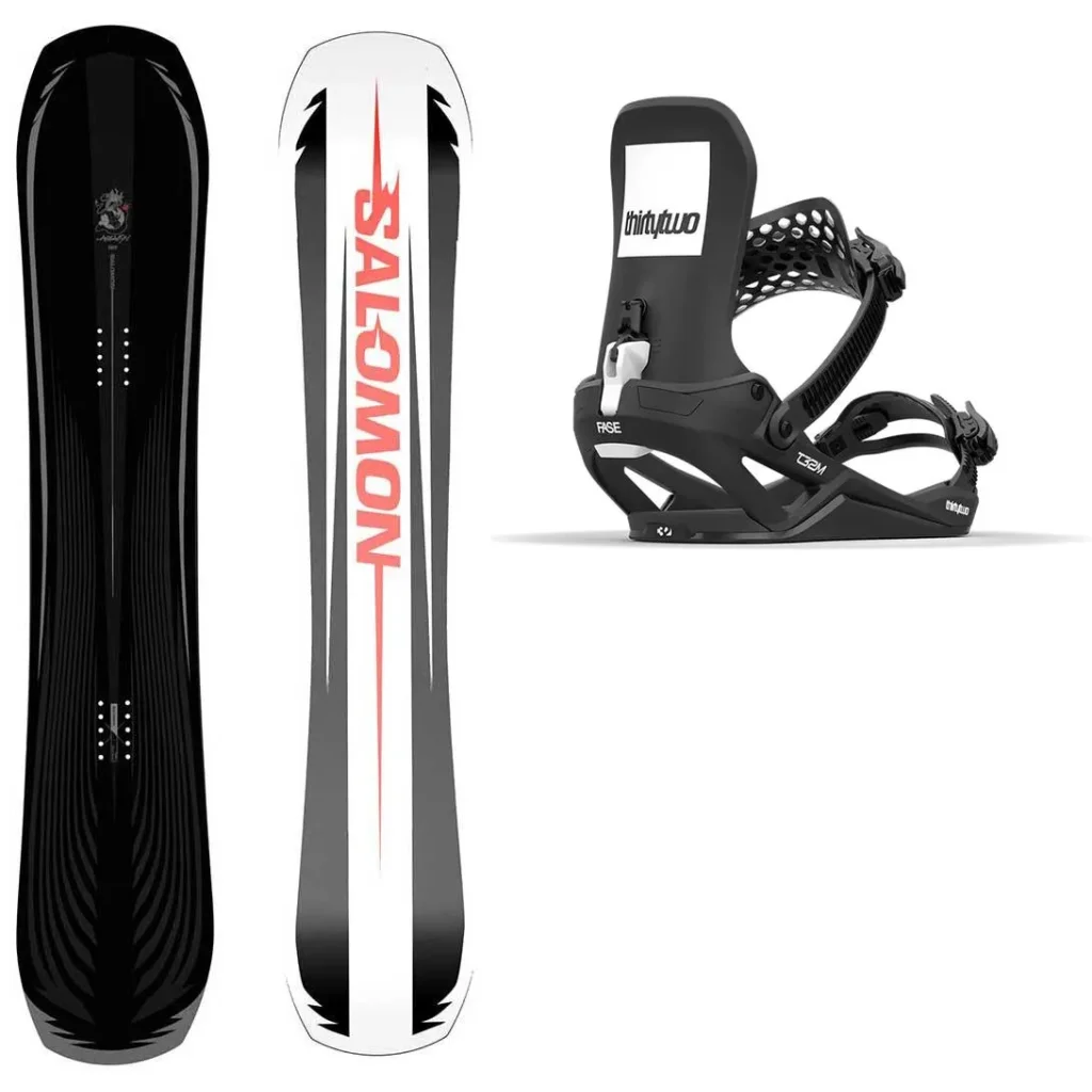 SALOMON Assassin Pro + Fix THIRTYTWO T32M Fase /noir