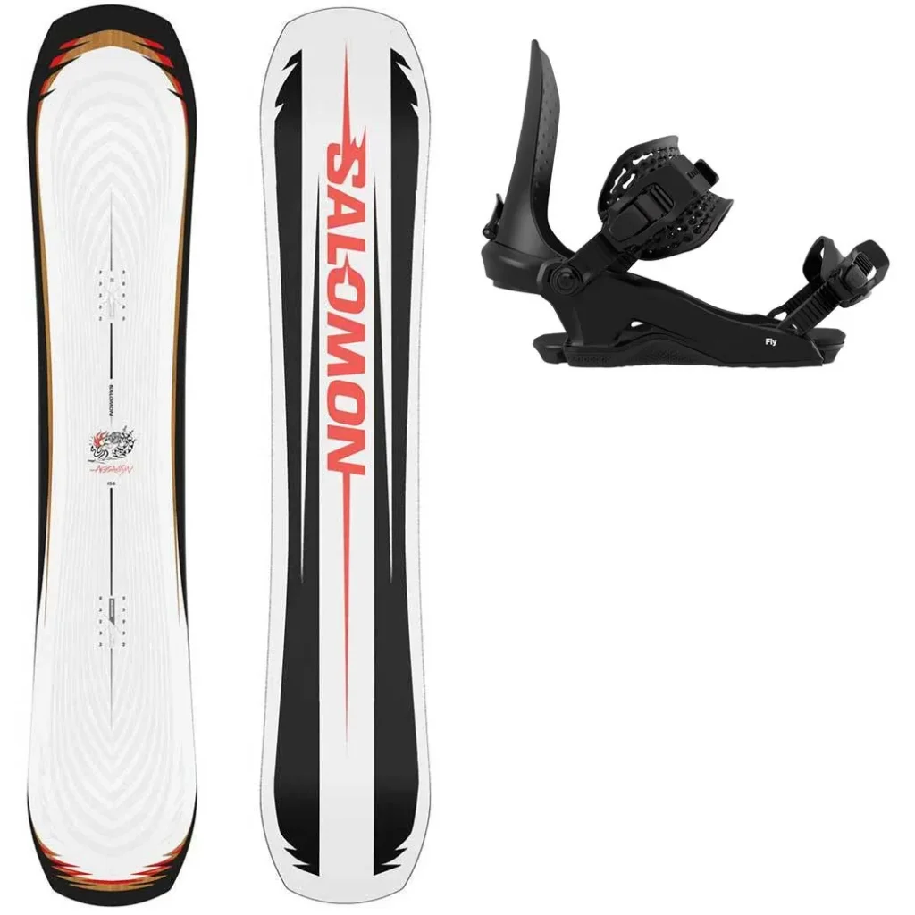 SALOMON Assassin Wide + Fix BATALEON Fly Hw /noir