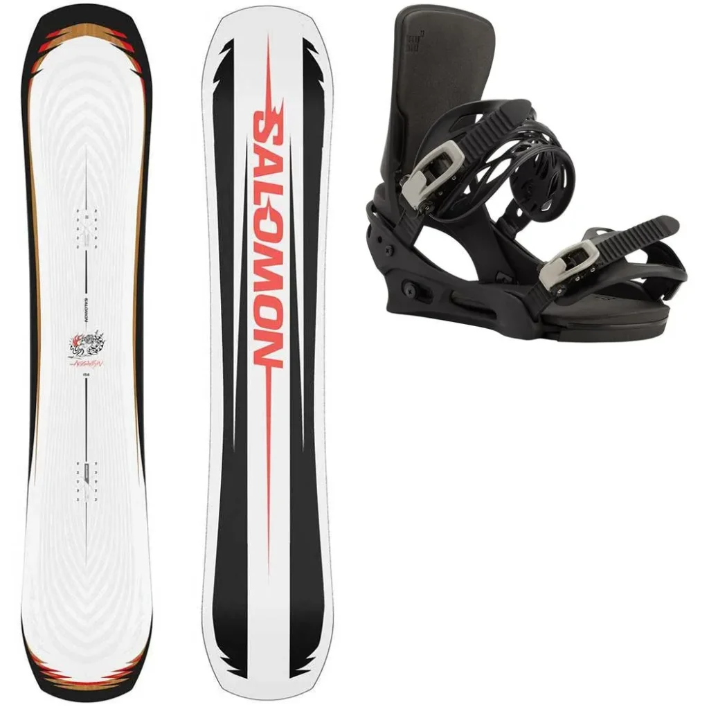 SALOMON Assassin Wide + Fix BURTON Cartel /noir