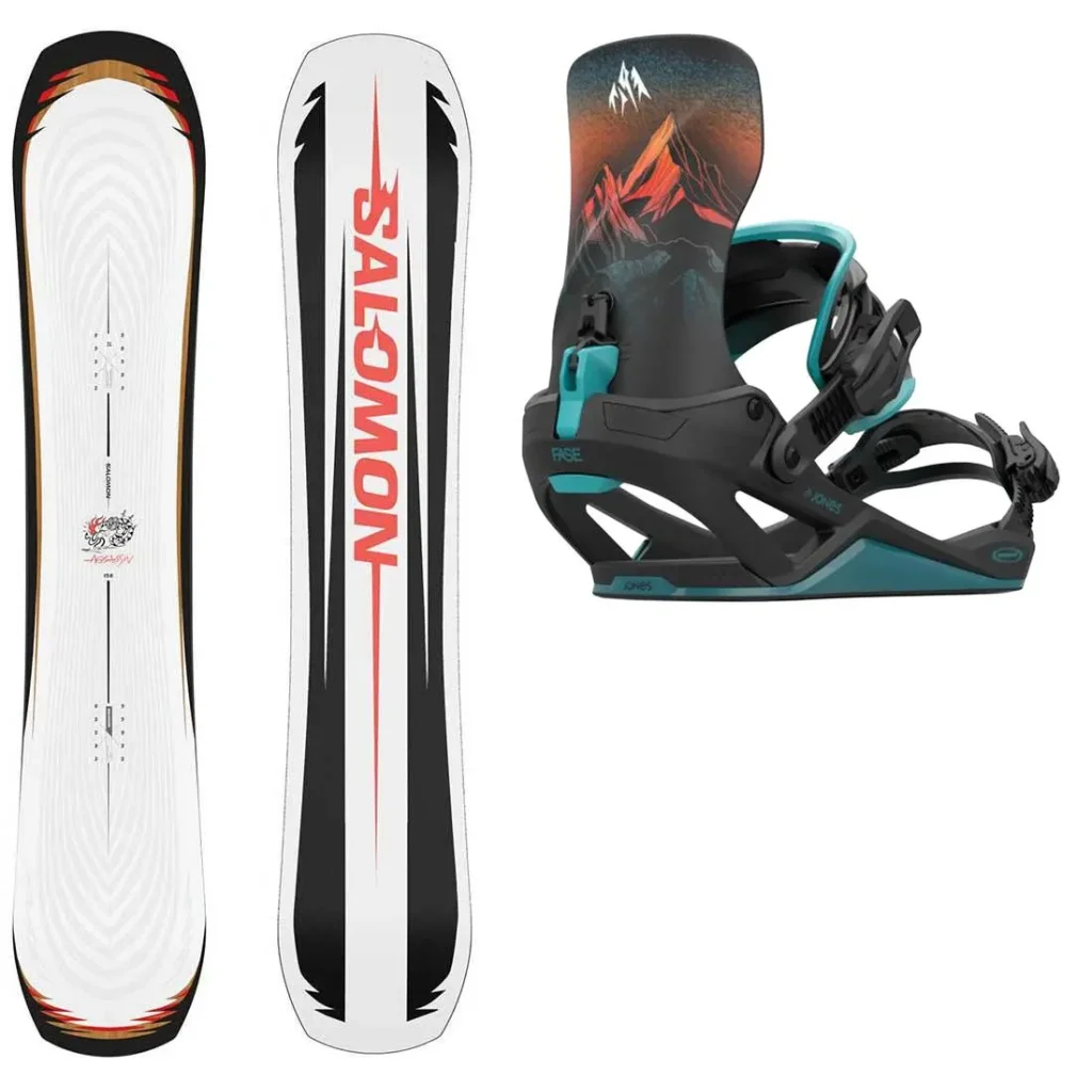 SALOMON Assassin Wide + Fix JONES Mercury Fase Blue Art