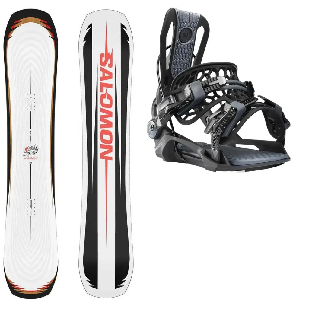 SALOMON Assassin Wide + Fix NIDECKER Flow Fenix /black
