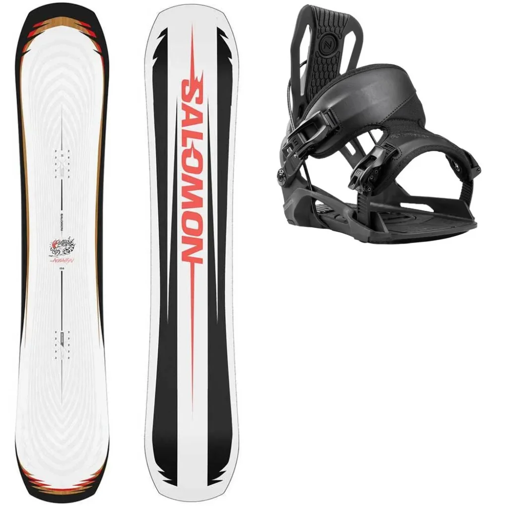 SALOMON Assassin Wide + Fix NIDECKER Flow Nexus /black