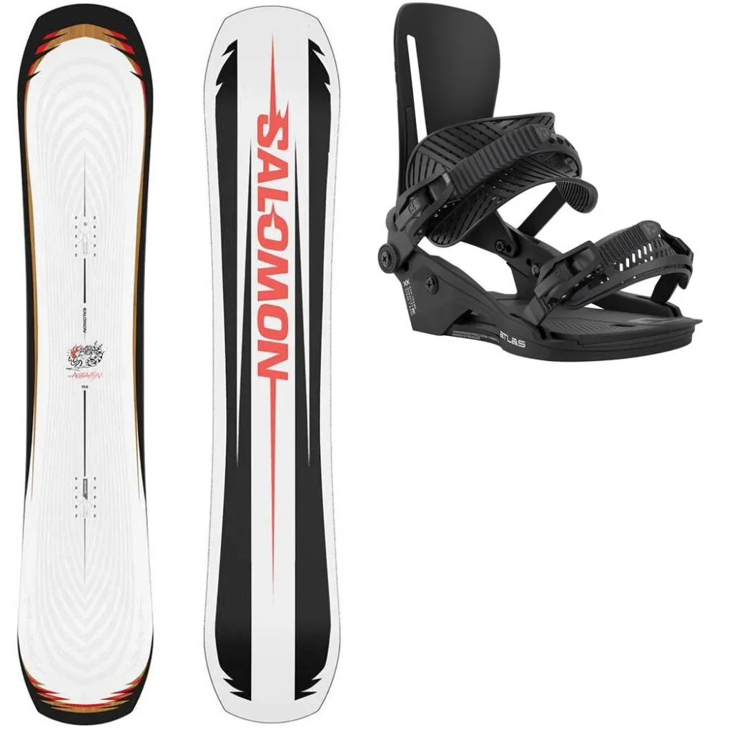 SALOMON Assassin Wide + Fix UNION Atlas /black