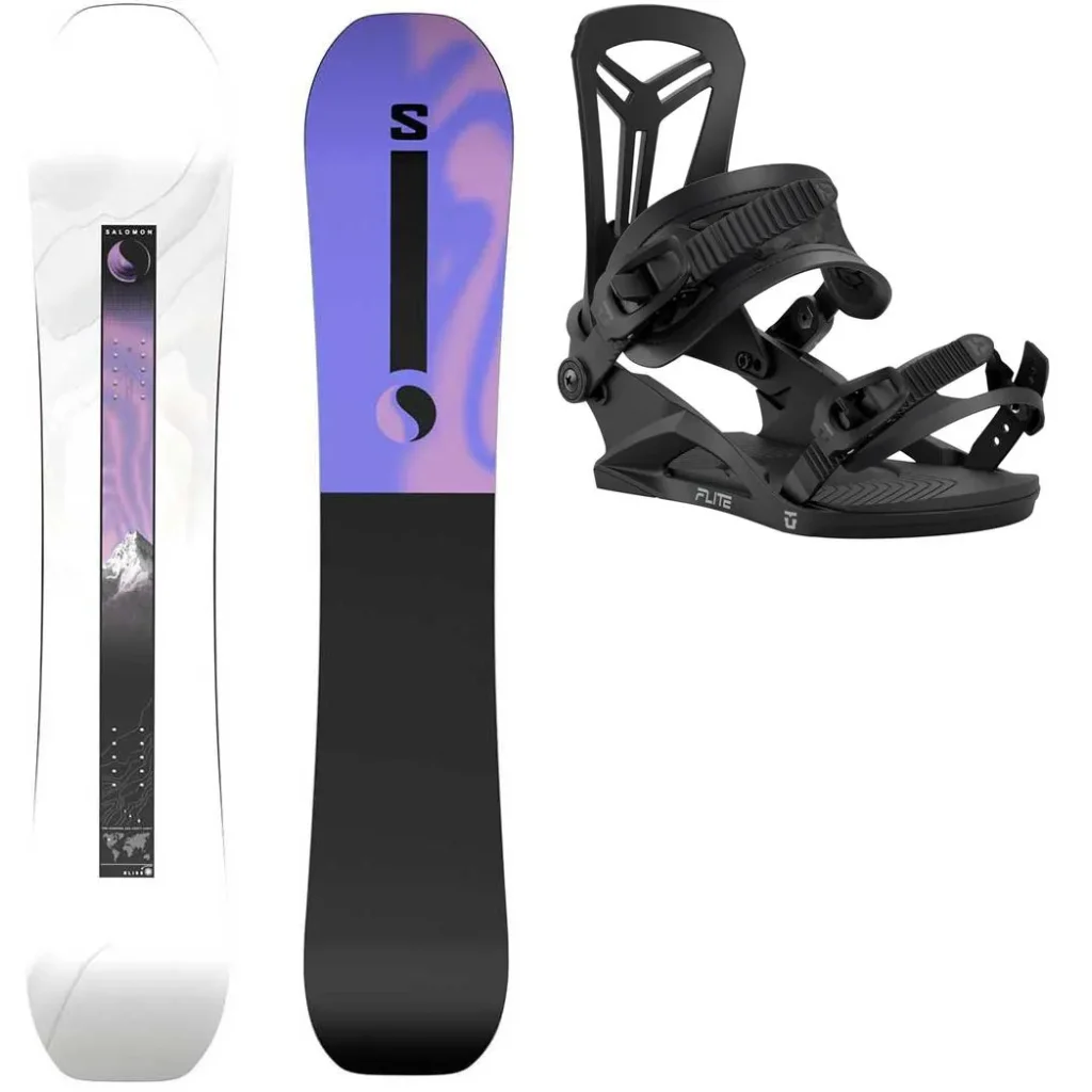 SALOMON Bliss + Fix UNION Flite /noir