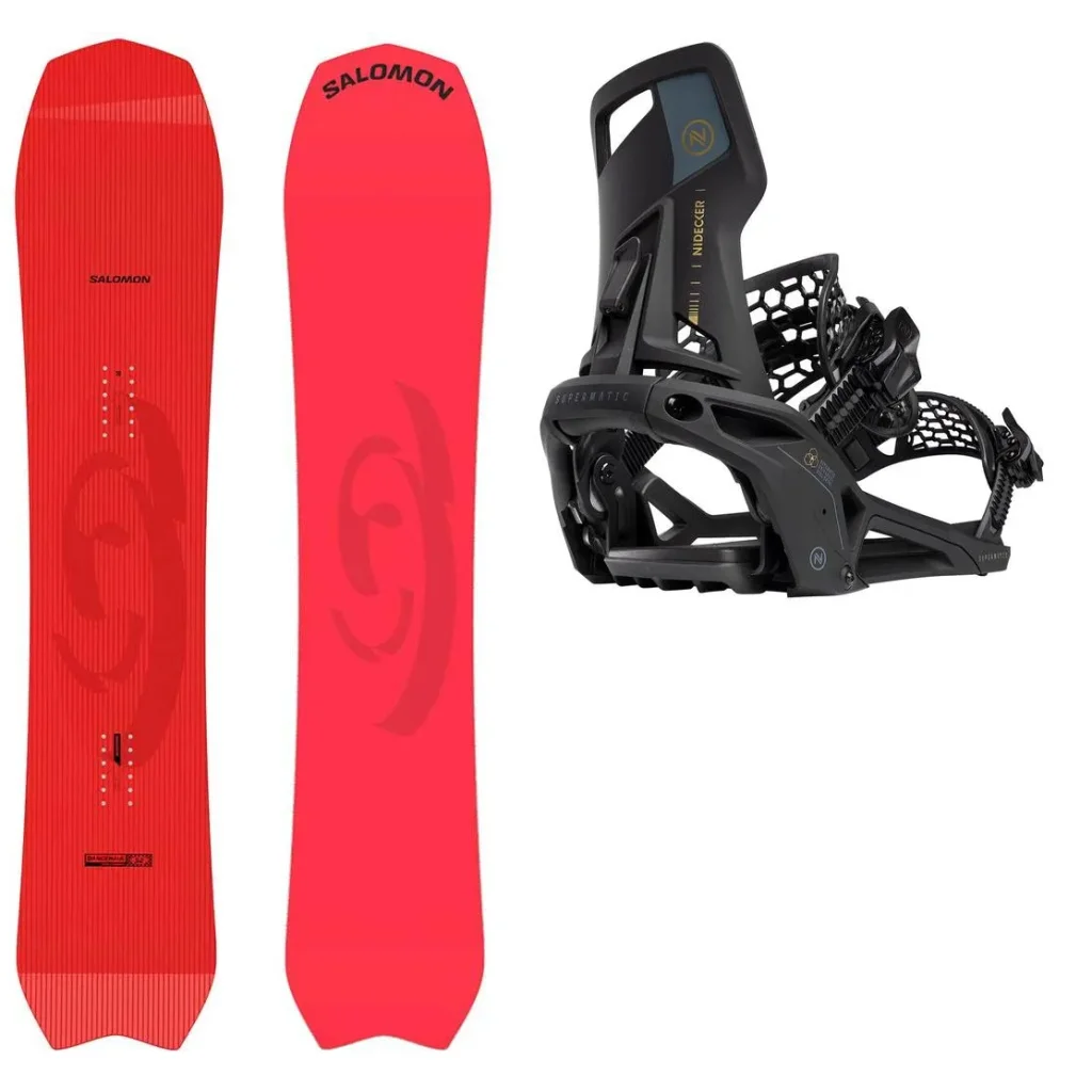 SALOMON Dancehaul + Fix NIDECKER OG Supermatic /black