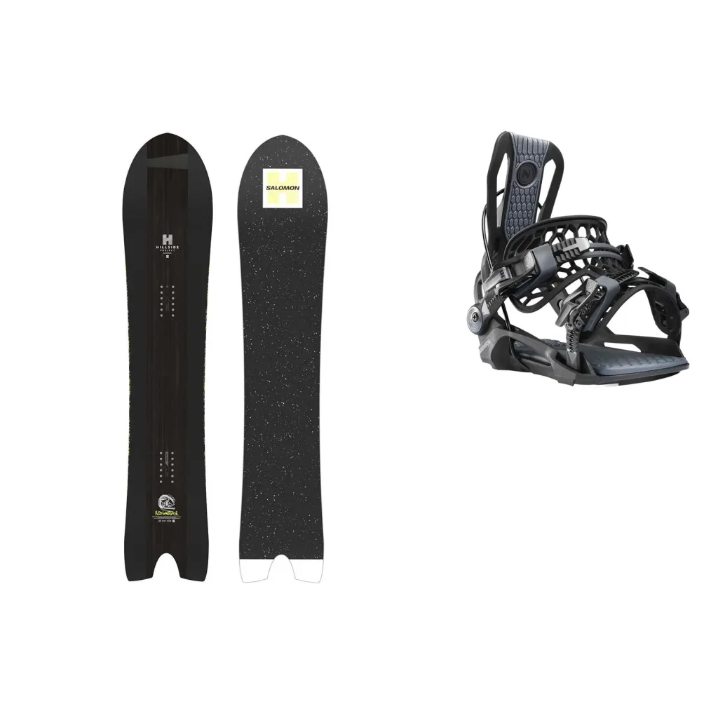 SALOMON Hps Wolle Nyvelt Fish + Fix NIDECKER Flow Fenix /black