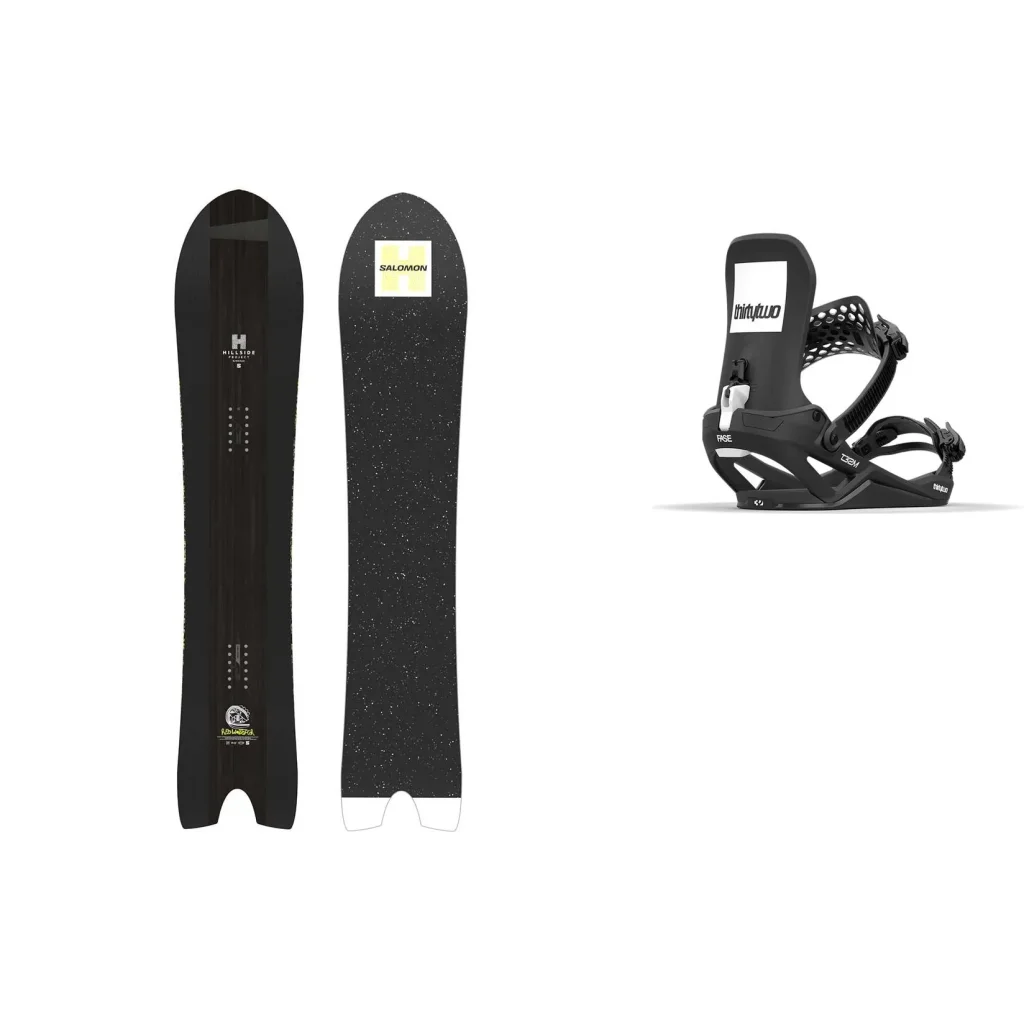 SALOMON Hps Wolle Nyvelt Fish + Fix THIRTYTWO T32M Fase /black