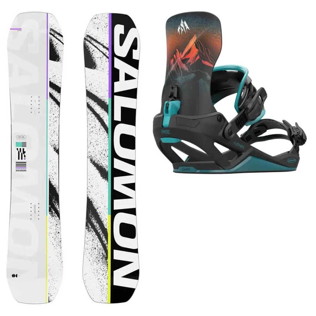 SALOMON Huck Knife + Fix JONES Mercury Fase Blue Art