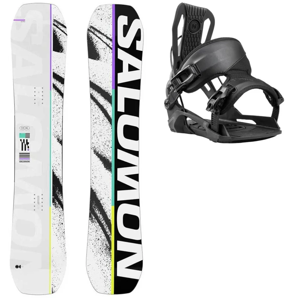SALOMON Huck Knife + Fix NIDECKER Flow Nexus /black
