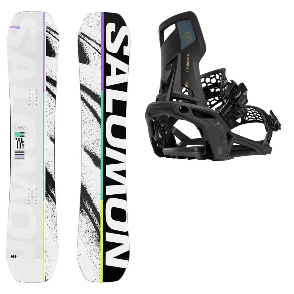SALOMON Huck Knife + Fix NIDECKER OG Supermatic /black