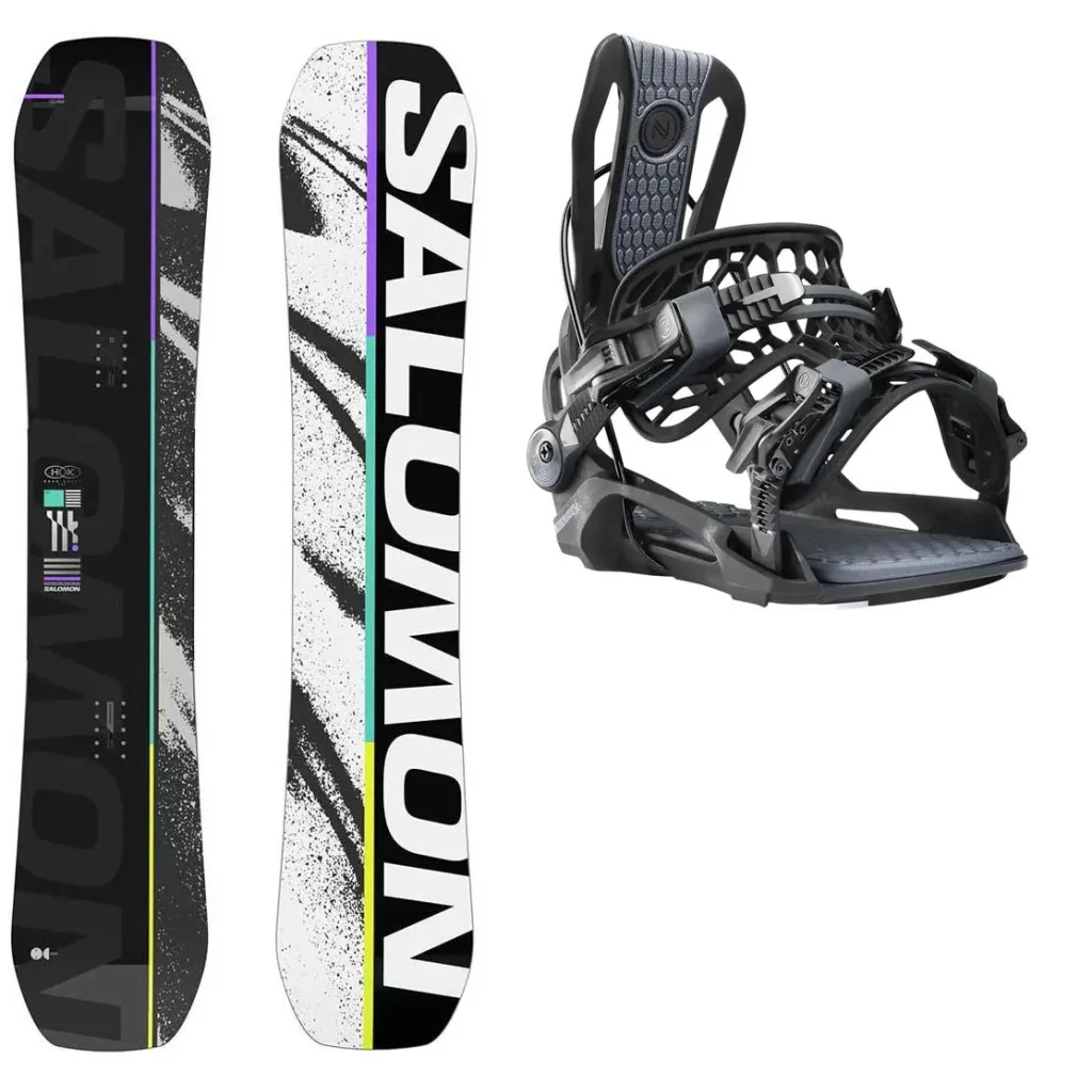 SALOMON Huck Knife Pro + Fix NIDECKER Flow Fenix /black