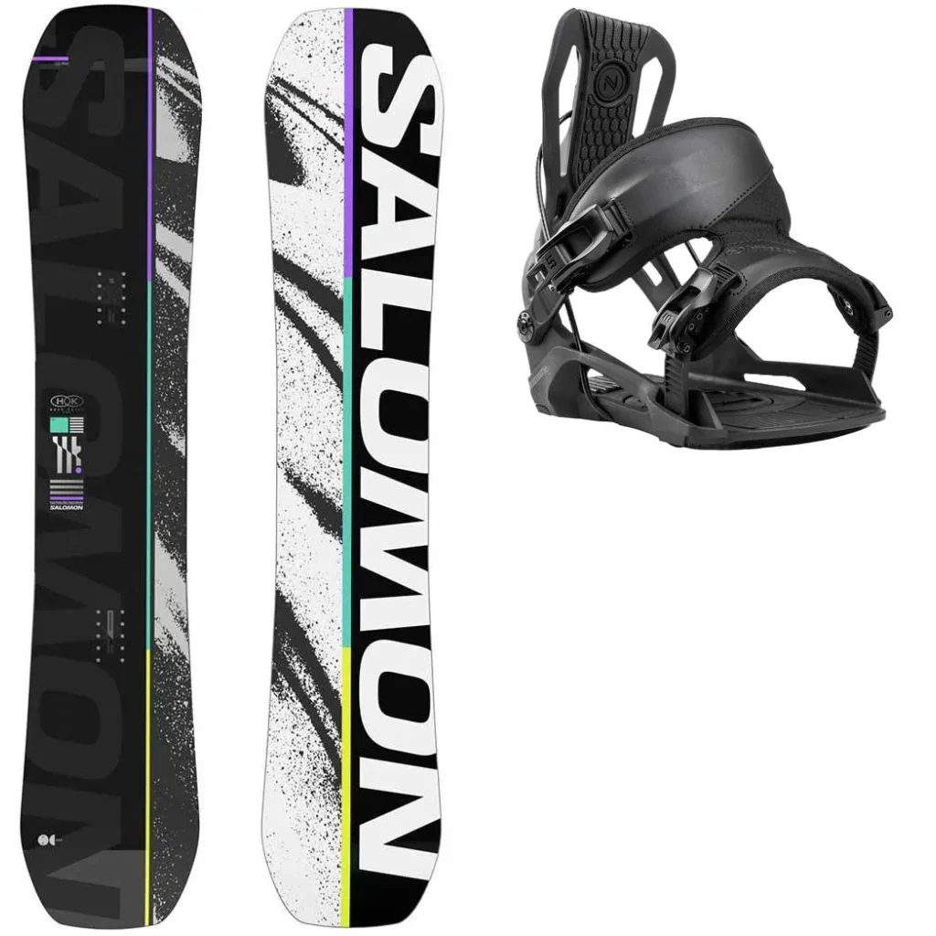 SALOMON Huck Knife Pro + Fix NIDECKER Flow Nexus /black