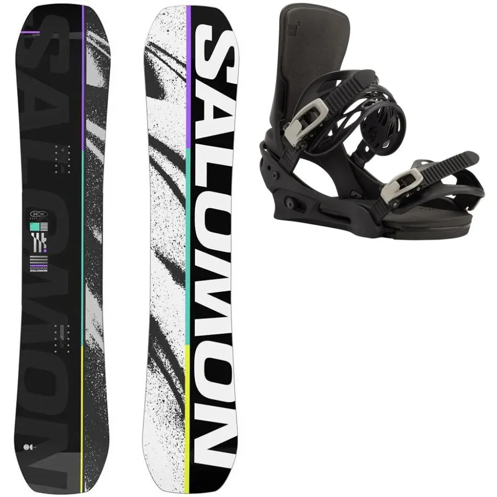 SALOMON Huck Knife Pro Wide + Fix BURTON Cartel /black