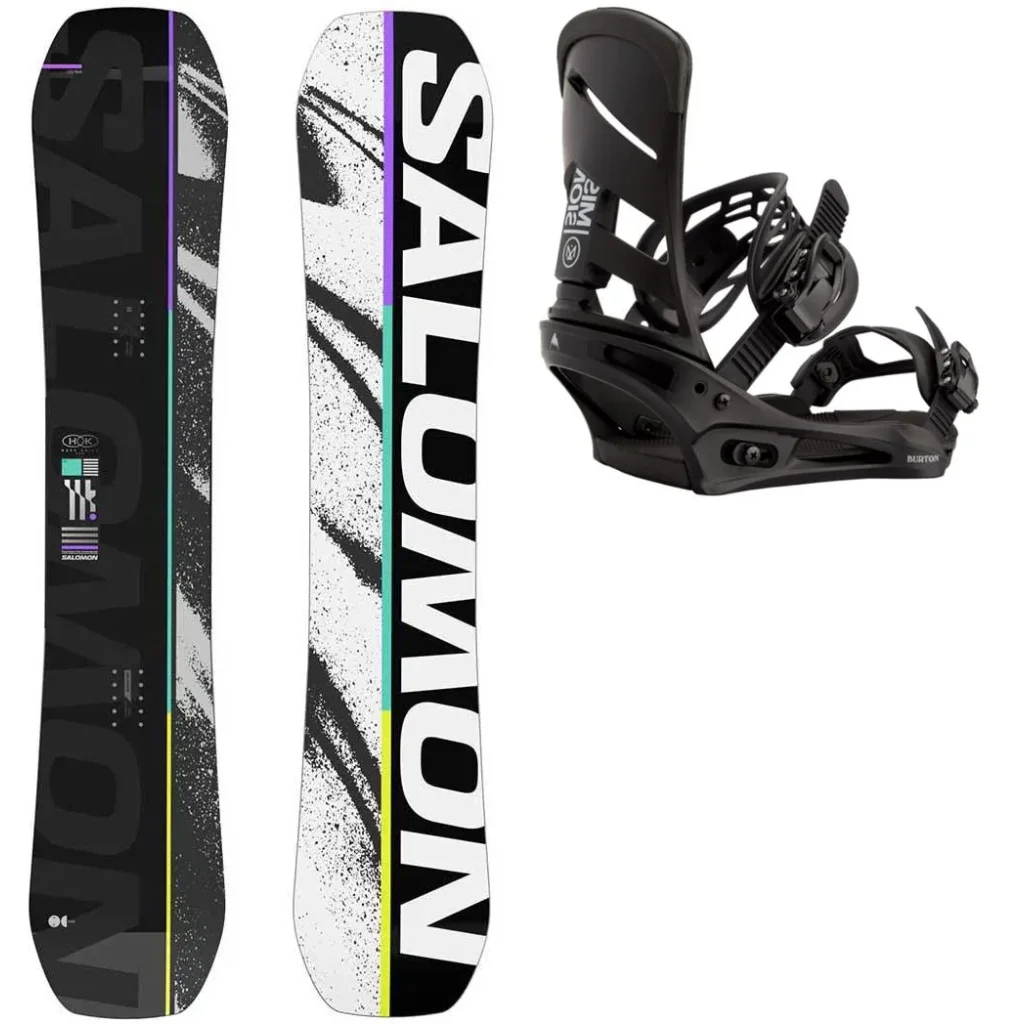 SALOMON Huck Knife Pro Wide + Fix BURTON Mission /black