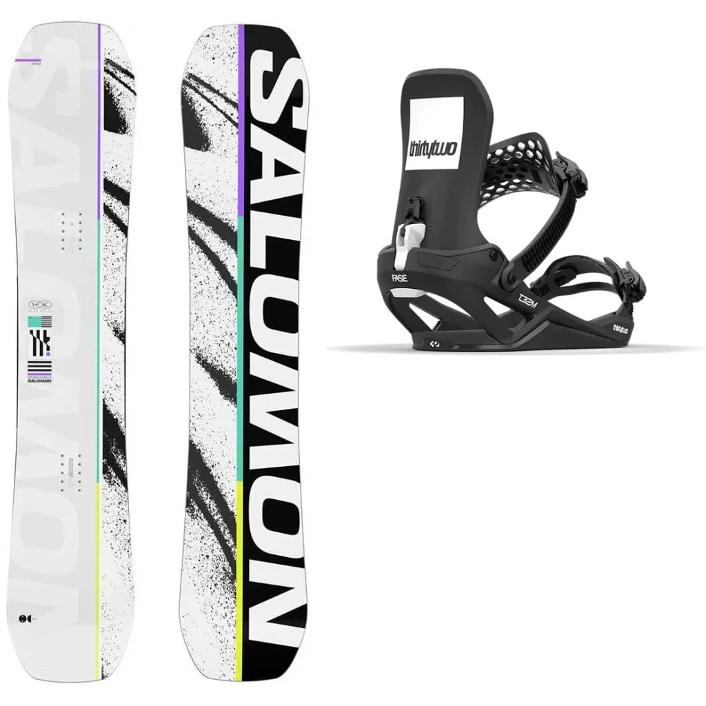 SALOMON Huck Knife Wide + Fix THIRTYTWO T32M Fase /black