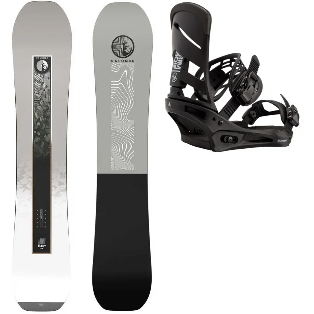 SALOMON Sight + Fix BURTON Mission /noir